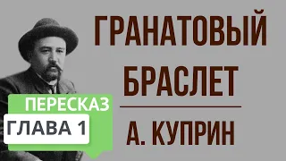 Гранатовый браслет. 1 глава. Краткое содержание