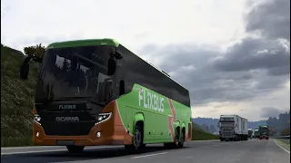 Euro Truck Simulator 2 - Scania Touring Bus - PM 2.56