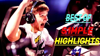 S1MPLE 2021 HIGHLIGHTS #1 | BEST OF S1MPLE | SIMPLE HIGHLIGHTS CSGO