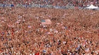 Fans pack Soldier Field to cheer USA in the World Cup - 4K