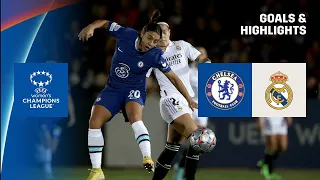 FRONTRUNNERS COLLIDE | Chelsea vs. Real Madrid Highlights (UEFA Women's Champions League 2022-23)