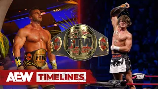 FTW! From Brian Cage to HOOK! The History of the FTW Title in AEW. | AEW Timelines