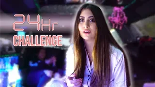 24 HOURS IN A LIMO CHALLENGE! | Nicolette Gray