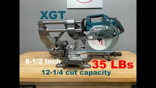 Makita 40v XGT 8-1/2 inch dual bevel sliding compound miter saw review | GSL02 / LS002 | ep.1