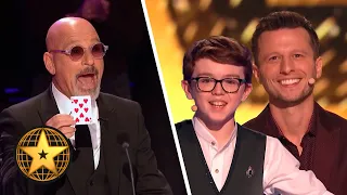 مات فرانكو وأيدن ماكين في عرض خداع سحري مذهل! | AGT: كل النجوم 2023