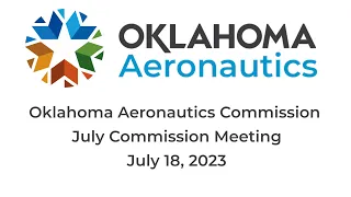 OAC July 18, 2023 Commission Meeting