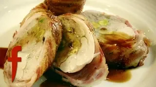 Gordon Ramsay's Stuffed Chicken Leg With Marsala Sauce