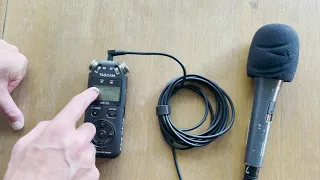 TASCAM DR-05 Audio Recorder