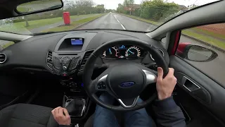 Ford Fiesta 1.0 Ecoboost evening ride POV