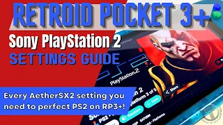 Retroid Pocket 3+ PlayStation 2 Settings Guide & Gameplay | AetherSX2 | Retroid Pocket 3 Plus