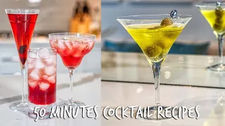 50 minutes with Nikki's incredible cocktails