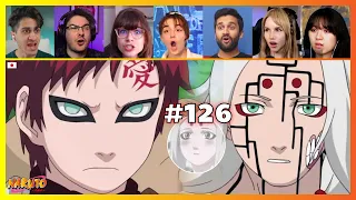 Naruto Episode 126 | Gaara vs Kimimaro Part 1 | Reaction Mashup ナルト