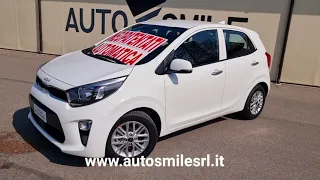 KIA Picanto 1.0 DPI 67cv AMT Cambio AUTOMATICO Style / COLORE Clear White / Adatta ai NEOPATENTATI