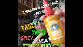 Habanero Honey Mustard sauce.@melindasfoods801 #habaneros #honey #mustard #hotsauce #tasty #spicy
