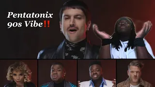 Pentatonix “90s Dance Medley” (REACTION!!)