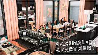 Квартира миллионеров 💵| Симс 4: Строительство | Luxury Maximalist Apartment| The Sims 4: Speed Build