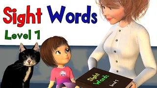 Sight Words Level 1 | Preschool and Kindergarten | Noodle Kidz