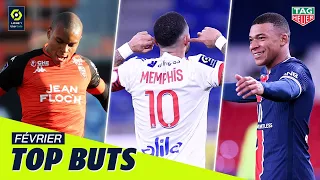 Top buts Ligue 1 Uber Eats - Février (saison 2020/2021)