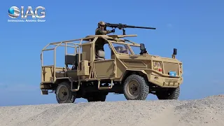 At IDEX 2023 International Armored Group presents its full range of wheeled armored vehicles for mil