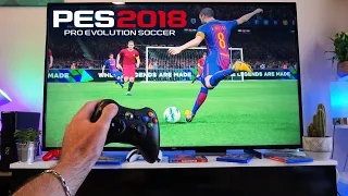 Testing PES 2018 On The XBOX 360- POV Gameplay Test, Impression