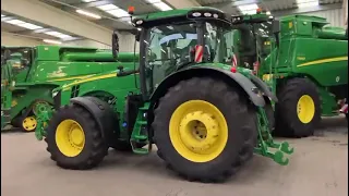 Трактор  JOHN DEERE 8320R. Мини обзор клиенту.