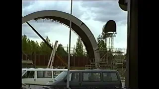 Pink Floyd - Pulse Tour Stage Building | Exclusive Archive Footage | Oslo, Norway - August 1994