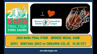 2021 WABA FINAL: Buducno-BEROE-18.30 CET (21/03/2021)