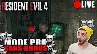 Resident Evil 4 : Mode Professionnel SANS Armes Bonus 😭💀💀💀 Part 1/3