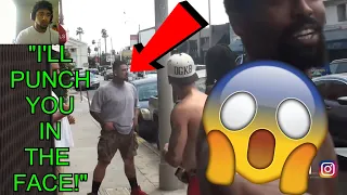 DESCRIBING people in the HOOD PRANK (GONE WRONG!!!) *REACTION*