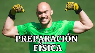 PREPARACIÓN FÍSICA🏋️‍♂️para arqueros profesionales: ¿Cómo trabajarla?: Goalkeeper training