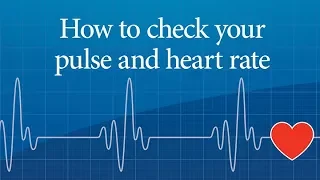 How to check your pulse and heart rate