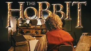 Hobbit Study Session 🖋️ Bilbo Baggins Writing Room ASMR Ambience - Lord of the Rings - The Shire