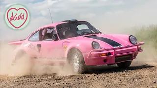 I learned how to rally in a Porsche 911! | Kidd In A Sweet Shop | 4K