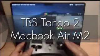 How to connect TBS Tango 2 Pro to Macbook Air - LitOff FPV Simulator