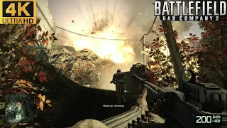 Battlefield: Bad Company 2 | High Value Target | Mission # 8 | 4K | Remastered