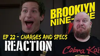 Brooklyn 99 REACTION - 1x22 Charges and Specs- Quite a heavy finale! Boyle needs his head checked.