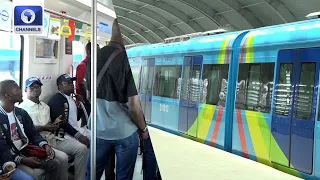 LAMATA Test Drives Blue Rail, Transports Residents