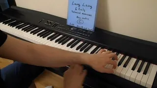 LANG LANG - Daily technical exercises - Key centre of C - Warm up 4