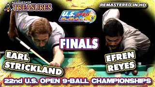 1997 - Earl STRICKLAND vs. Efren REYES - 22nd US OPEN 9-BALL CHAMPIONSHIPS