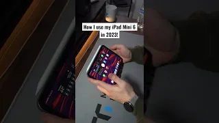 How I use my iPad Mini 6 in 2023! #shorts #ipadmini6