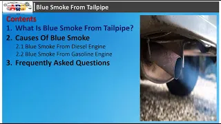 Blue Smoke From Tailpipe