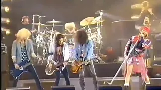 Freddie Mercury Tribute Concert Guns n Roses "Paradise City" "Knocking On Heavens Door"