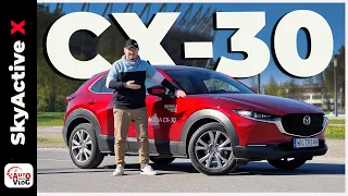 Mazda CX-30 186 KM SkyActive X TEST pl | Warto dopłacać?