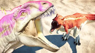 DINOSAUR KING BATTLE ROYALE | ALL DINOSAURS!!! - Jurassic World Evolution (Dinosaur King Mods)