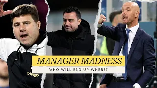 MANAGER MADNESS | Xavi Madness, Erik Ten Hag Sakced, Poch Sacked | Hansi Flick to Barca