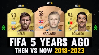 THIS IS HOW FIFA LOOKED 5 YEARS AGO VS NOW! 😱🔥 | FT. Haaland, Messi, Ronaldo...etc