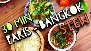 30 Minutes Paris Bangkok Stew ! Jamie Oliver & Uncle Ben's Search for a Food Tube Star