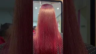 L’Oréal Majirel Red Colour #hairtransformation #hair #haircolor #hairstyle #salon #loreal #shorts