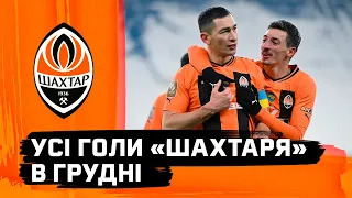 All goals by Shakhtar in December: final matches of the Premier League and the Champions League