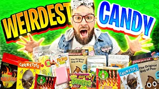 World's Weirdest Candy Review! 🍬🍭🍡 Hilarious Reactions and Taste Tests! @TheAwesomeLawsons